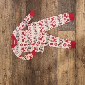 Hanna Andersson 100% Cotton Reindeer Pajama Set